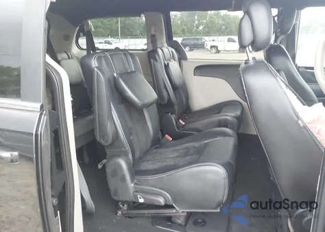 2017 Dodge Grand Caravan Sxt из США, поврежденный, VIN 2C4RDGCG9HR851888